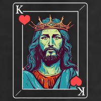 Jesus Is King Adult Drive Performance Visor