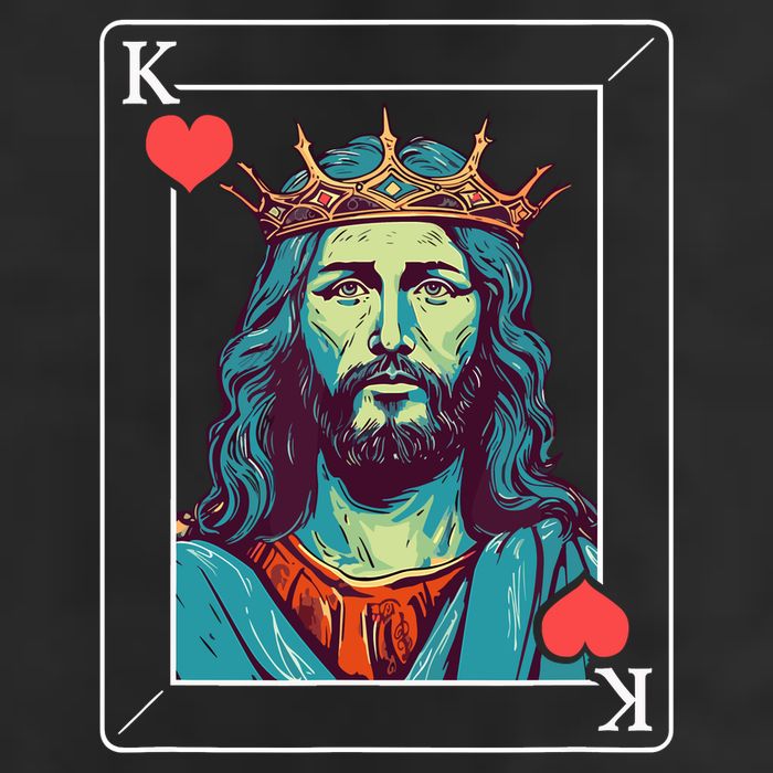 Jesus Is King Adult Drive Performance Visor