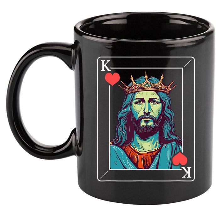 Jesus Is King 11oz C Handle Ceramic Mug