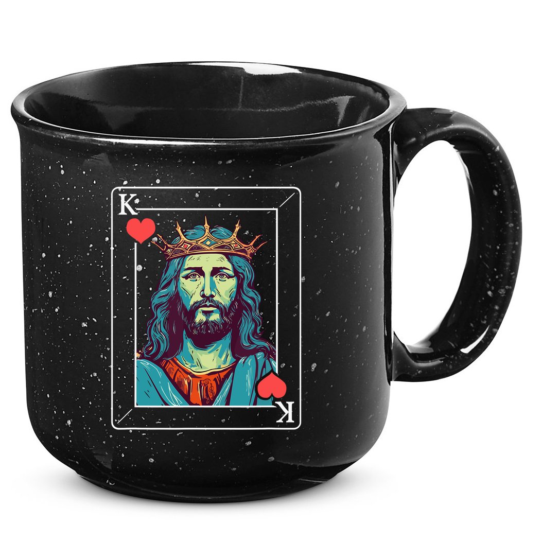 Jesus Is King 15oz Campfire Ceramic Mug