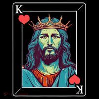 Jesus Is King Drawstring Bag