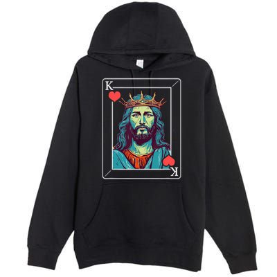 Jesus Is King Premium Pullover Hoodie