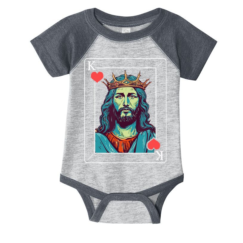 Jesus Is King Infant Baby Jersey Bodysuit