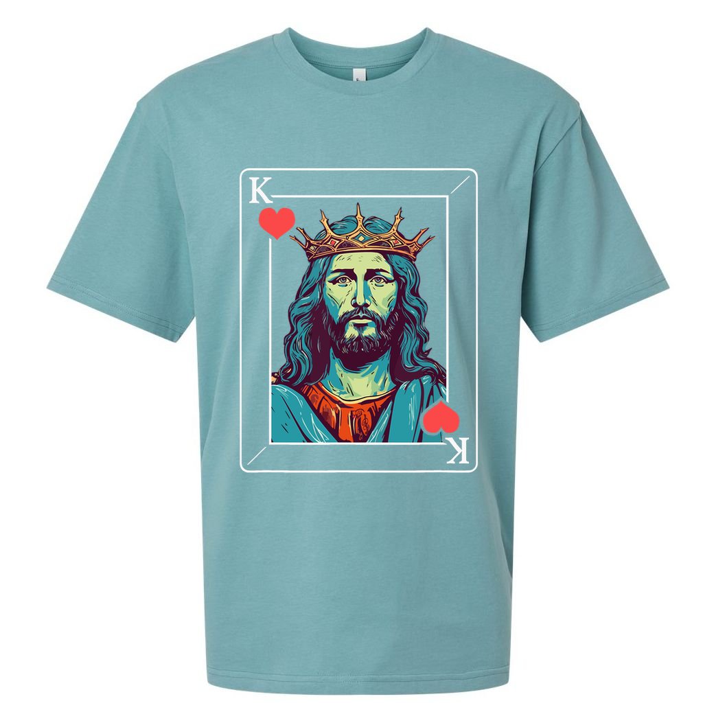 Jesus Is King Sueded Cloud Jersey T-Shirt