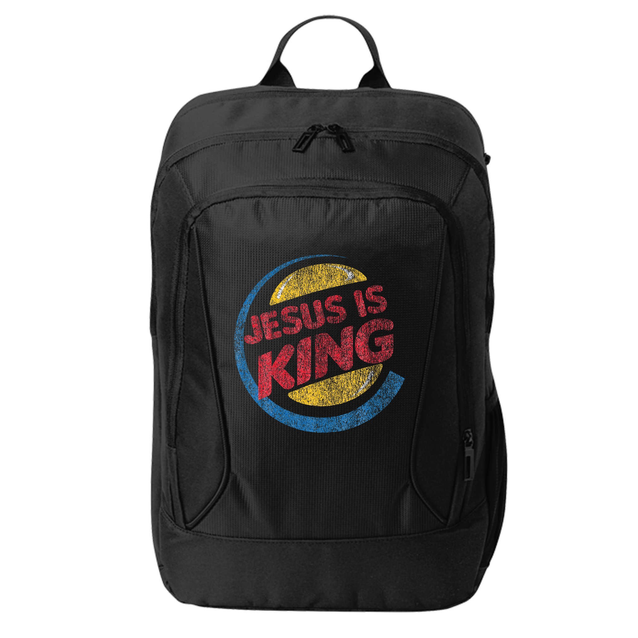 Jesus Is King City Backpack