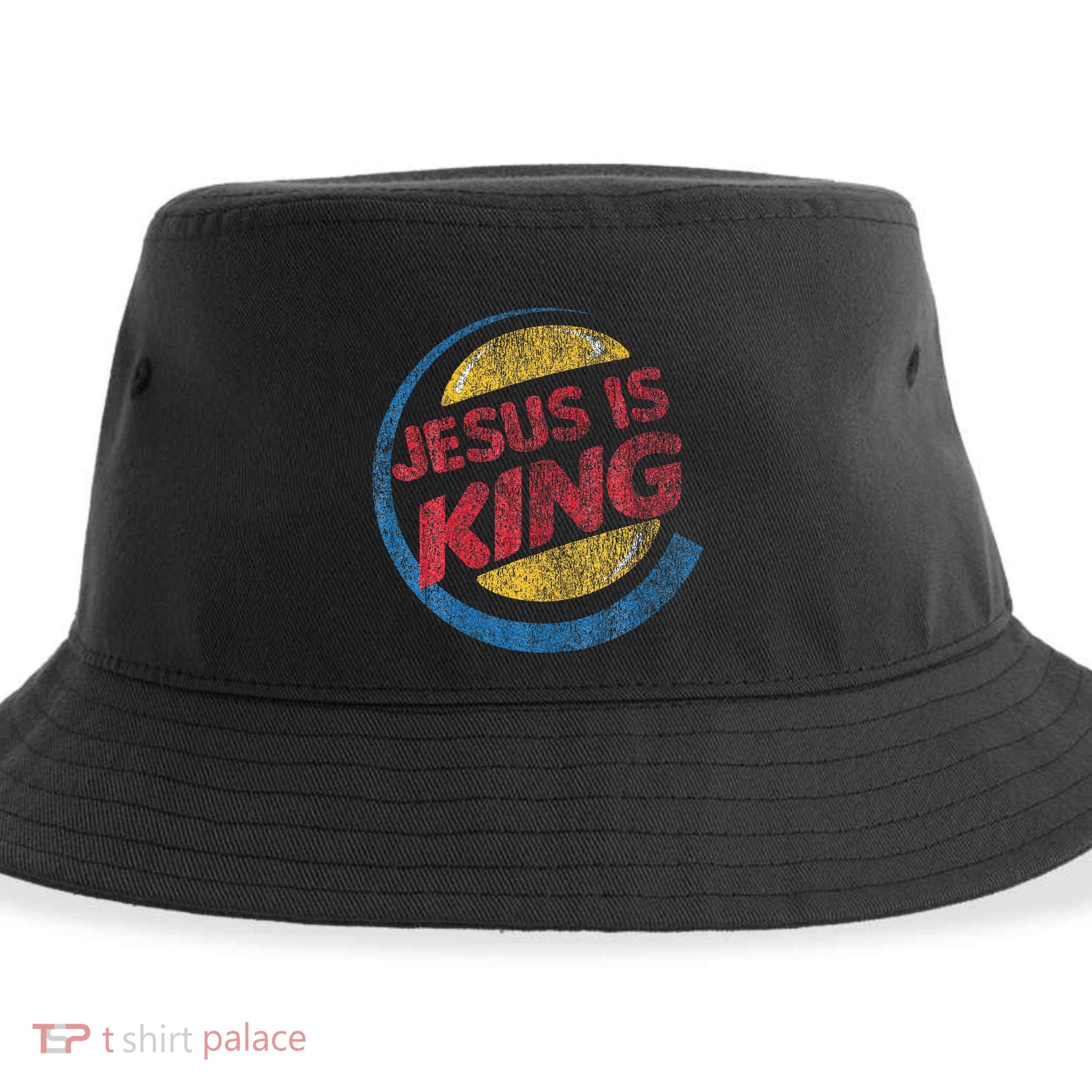 Jesus Is King Sustainable Bucket Hat
