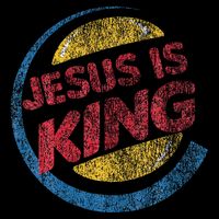 Jesus Is King Drawstring Bag