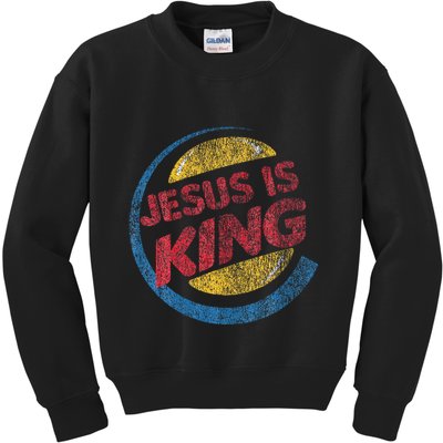 Jesus Is King Kids Sweatshirt