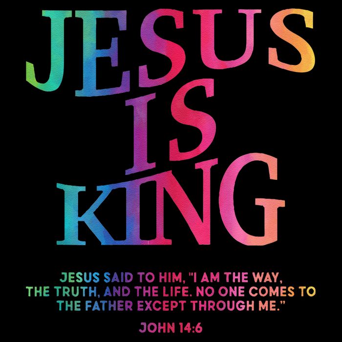 Jesus Is King Christian Church Teen Girl Loves God 16 in Basic Backpack