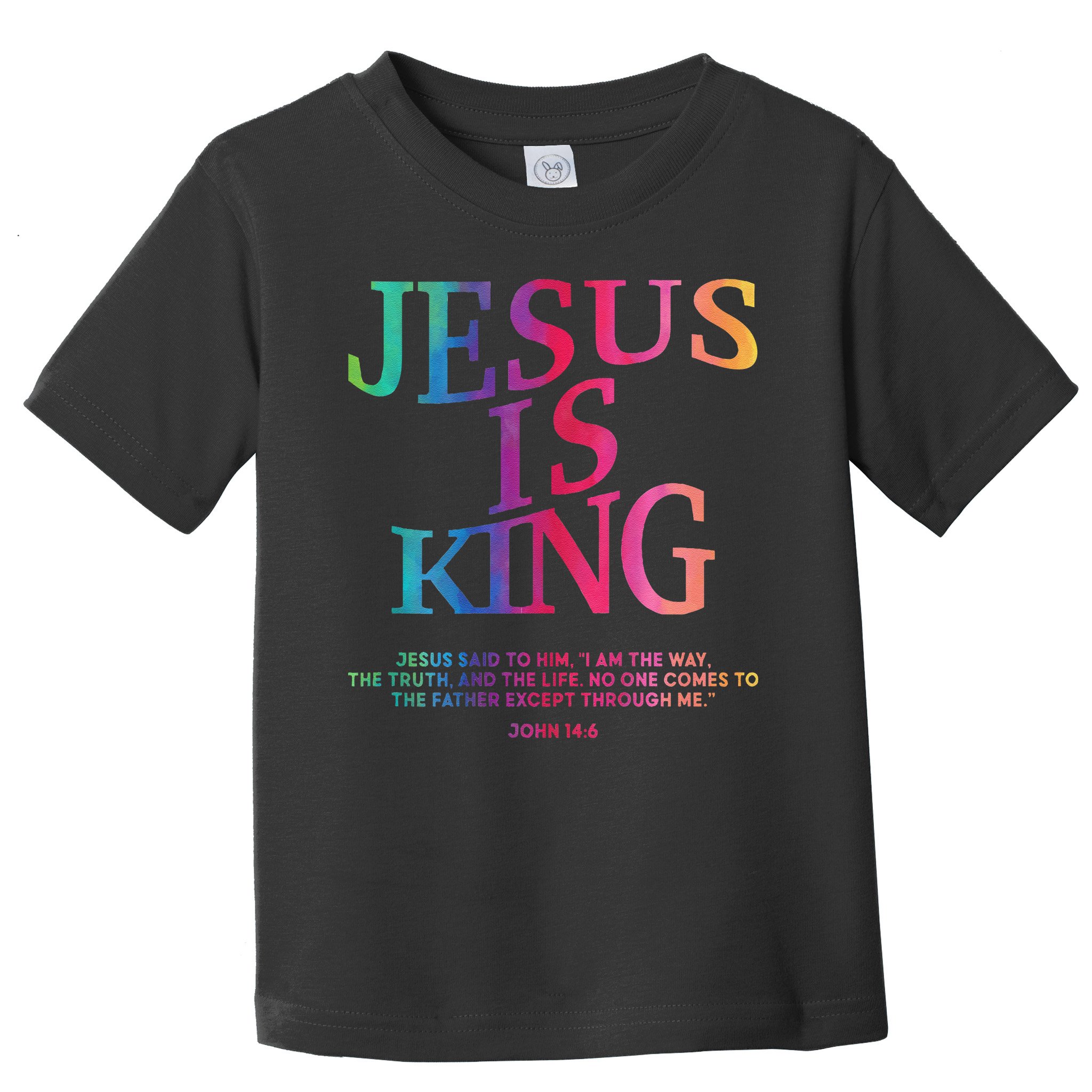 Jesus Is King Christian Church Teen Girl Loves God Toddler T-Shirt