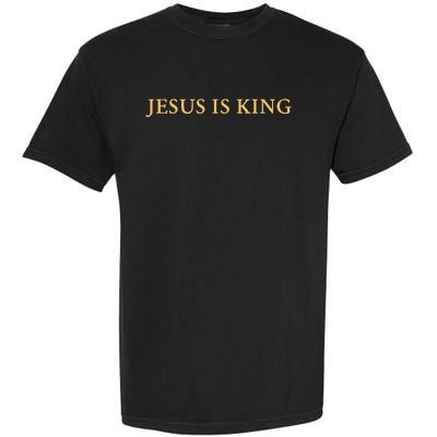 Jesus Is King Christian Garment-Dyed Heavyweight T-Shirt