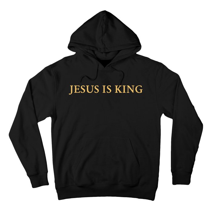 Jesus Is King Christian Hoodie