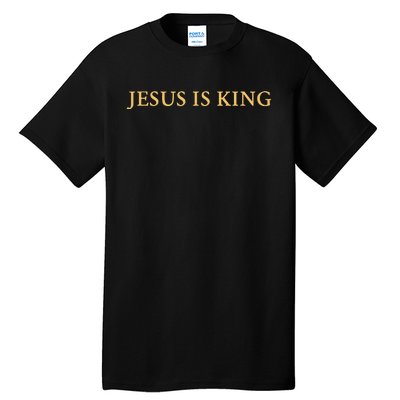 Jesus Is King Christian Tall T-Shirt