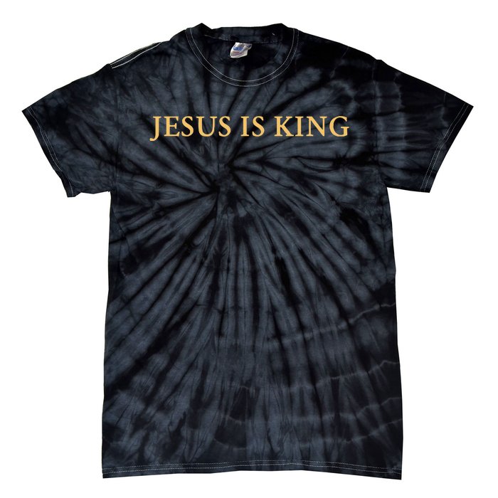 Jesus Is King Christian Tie-Dye T-Shirt