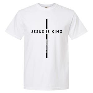 Jesus Is King Jesus Costume Adult Christian  Garment-Dyed Heavyweight T-Shirt