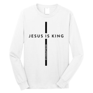 Jesus Is King Jesus Costume Adult Christian  Long Sleeve Shirt