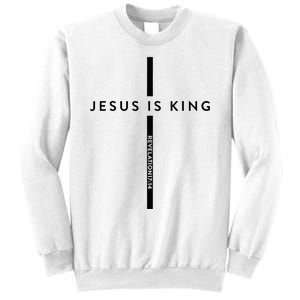 Jesus Is King Jesus Costume Adult Christian  Sweatshirt