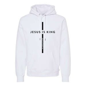 Jesus Is King Jesus Costume Adult Christian  Premium Hoodie