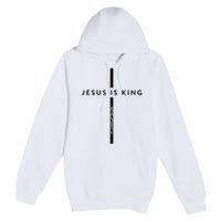 Jesus Is King Jesus Costume Adult Christian  Premium Pullover Hoodie