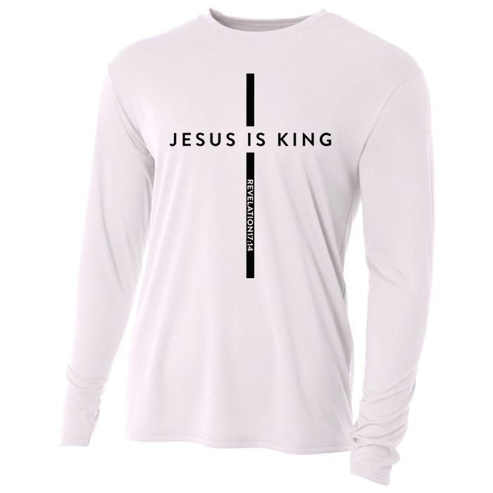 Jesus Is King Jesus Costume Adult Christian  Cooling Performance Long Sleeve Crew