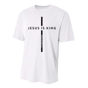 Jesus Is King Jesus Costume Adult Christian  Performance Sprint T-Shirt