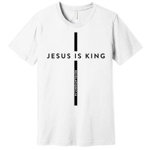 Jesus Is King Jesus Costume Adult Christian  Premium T-Shirt