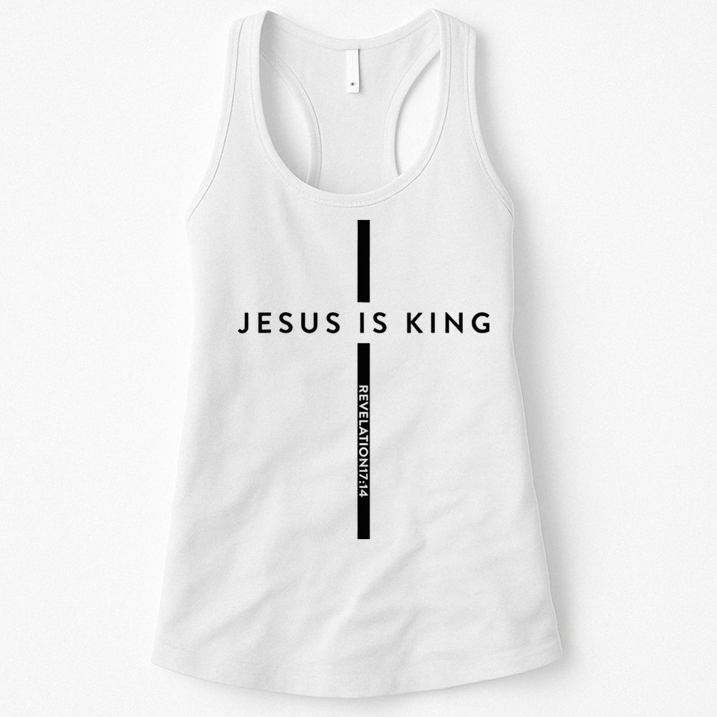 Jesus Is King Jesus Costume Adult Christian  Womens Tank Top