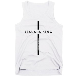 Jesus Is King Jesus Costume Adult Christian  Tank Top