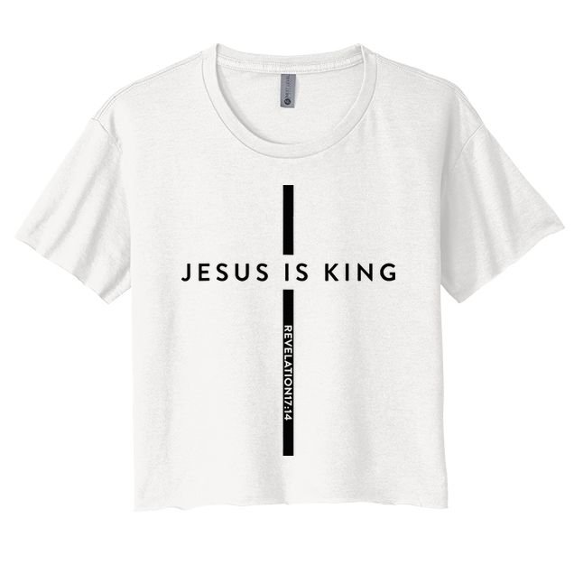Jesus Is King Jesus Costume Adult Christian  Crop Top