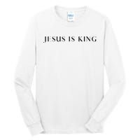 Jesus Is King Bold Modern Christian Tall Long Sleeve T-Shirt