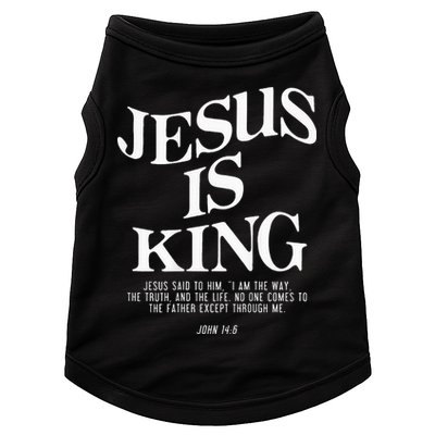 Jesus Is King Jesus John 146 Costume Christian Doggie Tank