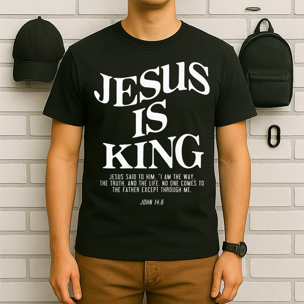 Jesus Is King Jesus John 146 Costume Christian T-Shirt