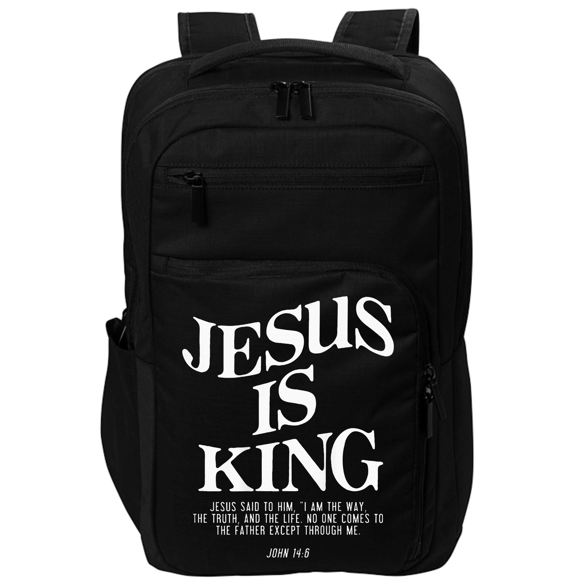 Jesus Is King Jesus John 146 Costume Christian Impact Tech Backpack