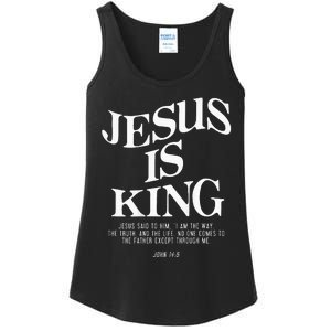 Jesus Is King Jesus John 146 Costume Christian Ladies Essential Tank