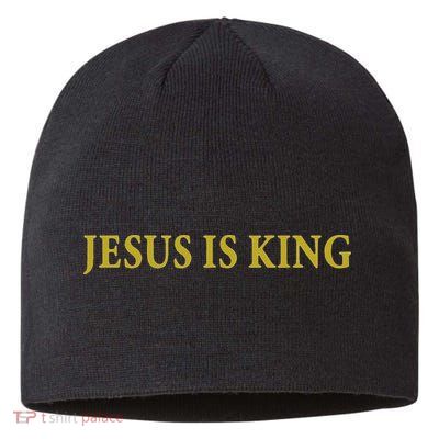Jesus Is King Christian Sustainable Beanie