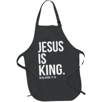 Jesus Is King Bible Scripture Christian Apron