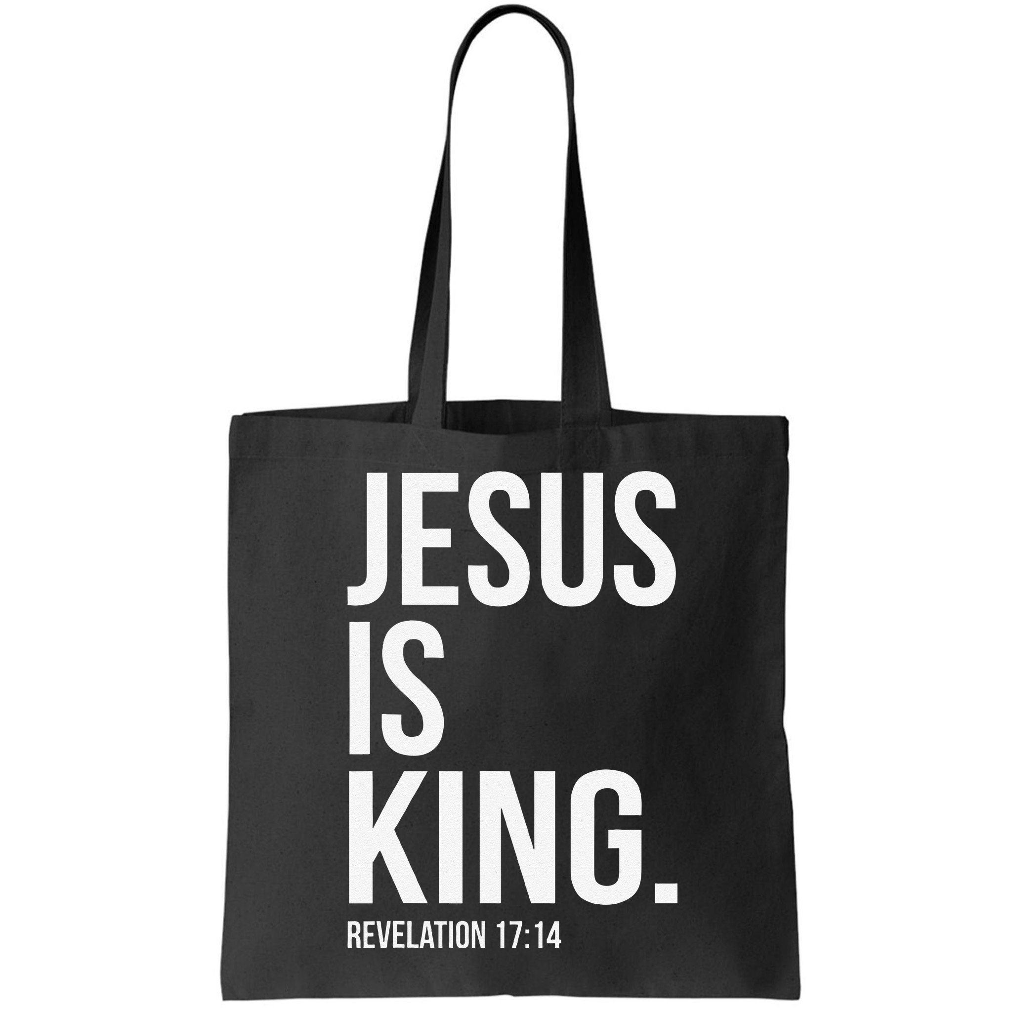Jesus Is King Bible Scripture Christian Bag