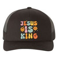 Jesus Is King Christian Religious Yupoong Adult 5-Panel Trucker Hat