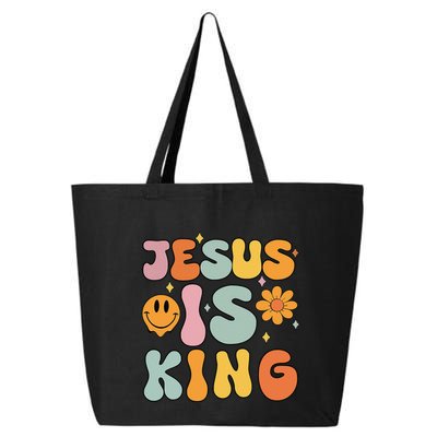 Jesus Is King Christian Religious 25L Jumbo Tote