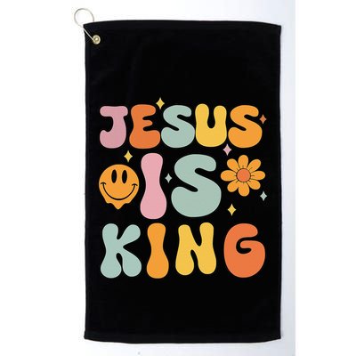 Jesus Is King Christian Religious Golf Towel