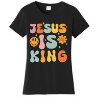 Jesus Is King Christian Religious Women's T-Shirt