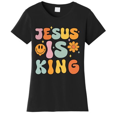 Jesus Is King Christian Religious Women's T-Shirt