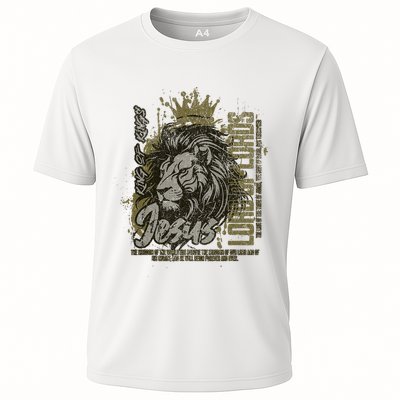 Jesus Is King Of Kings Jesus Lion Of Judah Christian Lion Performance Shirt