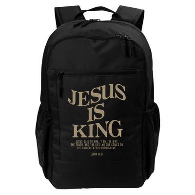 Jesus Is King Jesus John 146 Costume Christian Backpack