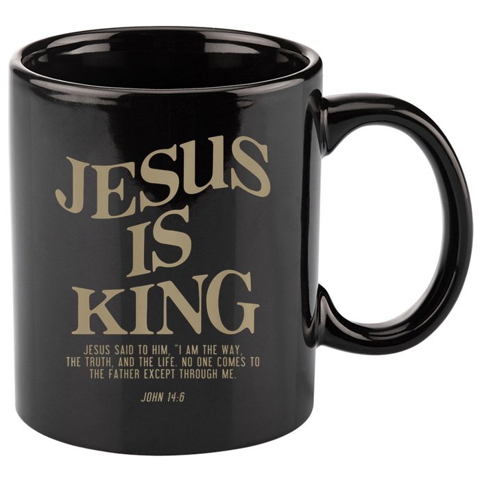 Jesus Is King Jesus John 146 Costume Christian 11oz C Handle Ceramic Mug