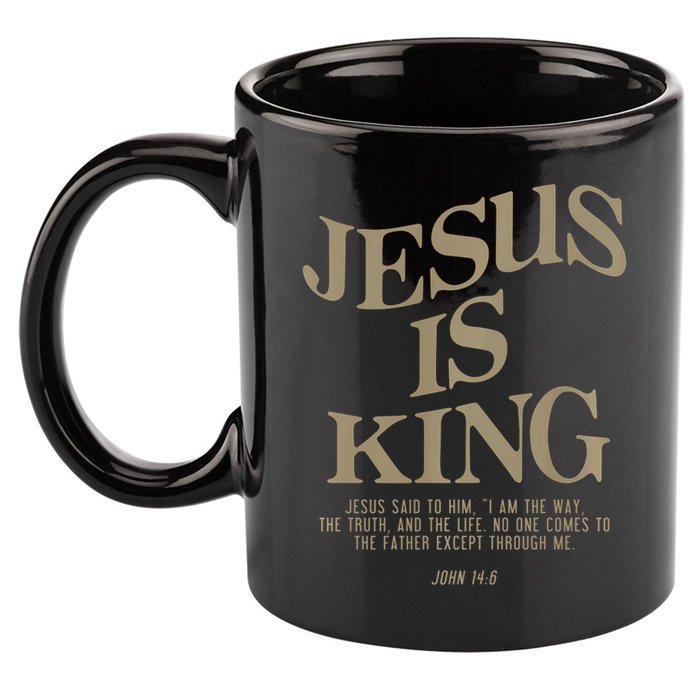 Jesus Is King Jesus John 146 Costume Christian 11oz C Handle Ceramic Mug