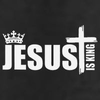 Jesus Is King Simple Crown Logo Cool Comfort Performance Bucket Hat