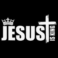 Jesus Is King Simple Crown Logo Performance Shirt
