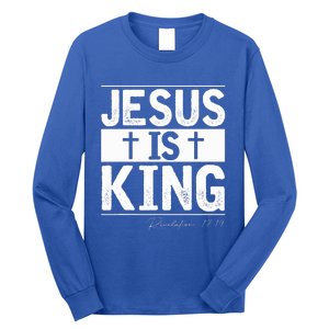 Jesus Is King Jesus Costume Adult Christian  Long Sleeve Shirt