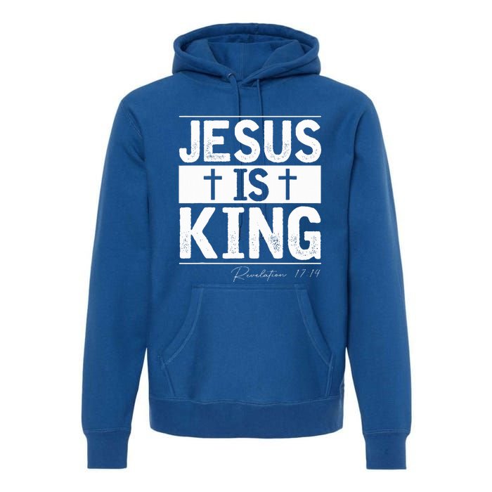 Jesus Is King Jesus Costume Adult Christian  Premium Hoodie